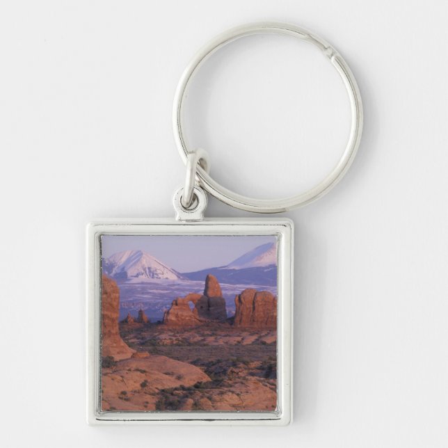 NA, USA, Utah, Arches National Park. Garden of Keychain (Front)