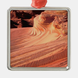 NA, USA, Utah, Vermillion Cliffs. Coyote Butte Metal Ornament