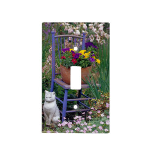 NA, USA, WA, King County, Seattle, Garden, Light Switch Cover