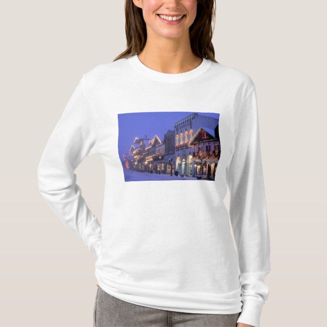 NA, USA, Washington, Leavenworth. Main Street T-Shirt (Front)