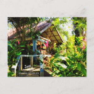Nabitunich Stone Cottages Belize post card