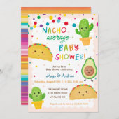NACHO Average Baby Shower Invitation (Front/Back)