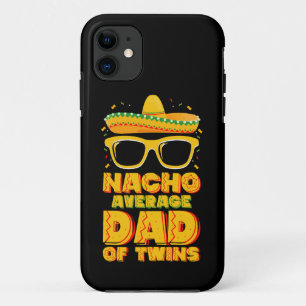 Nacho Average Dad Of Twins Mexican Cinco de Mayo iPhone 11 Case