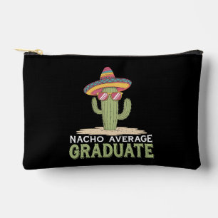 Nacho Average Graduate Cactus Graduation Mexican Accessory Pouch