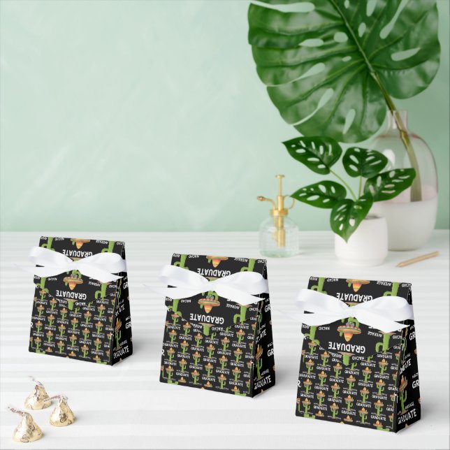 Nacho Average Graduate High School College Humor Favor Boxes (Multiple)