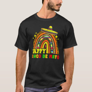 Nacho Average Grandson Cute Cinco De Mayo Rainbow T-Shirt