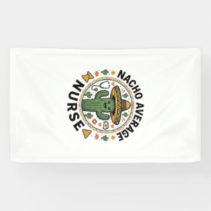 Nacho Average Nurse Cactus Fiesta Shirt Design_1 Banner