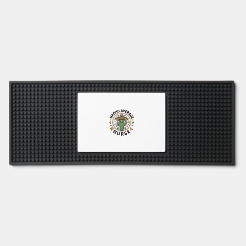 Nacho Average Nurse Cactus Fiesta Shirt Design_1 Bar Mat