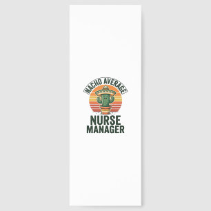 Nacho Average Nurse Manager Funny Cactus Shirt_1 Bookmarks