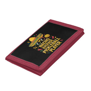 Nacho Average Pickleball Player Trifold Wallet