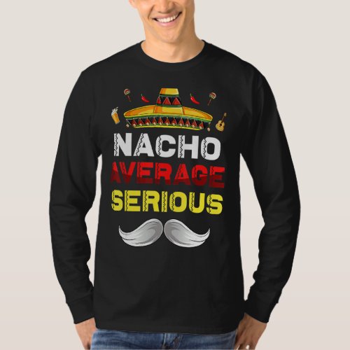 Nacho Average Serious Gnome Funny Cinco De Mayo Me T_Shirt