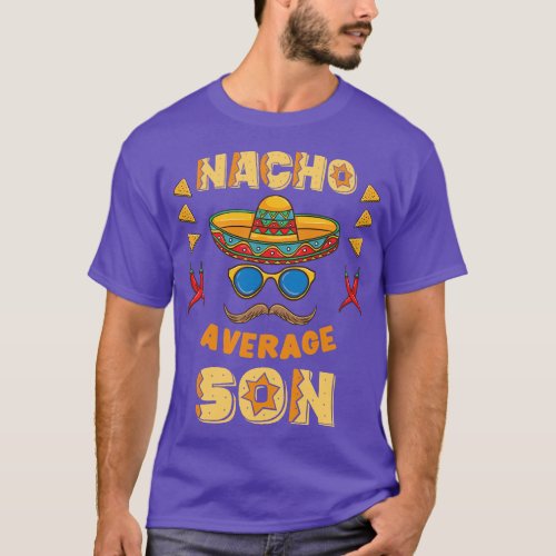 Nacho Average Son Cinco De Mayo  girl T_Shirt