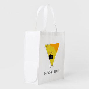 NACHO BAG Tortilla Chip with Cheese Toting a Bag