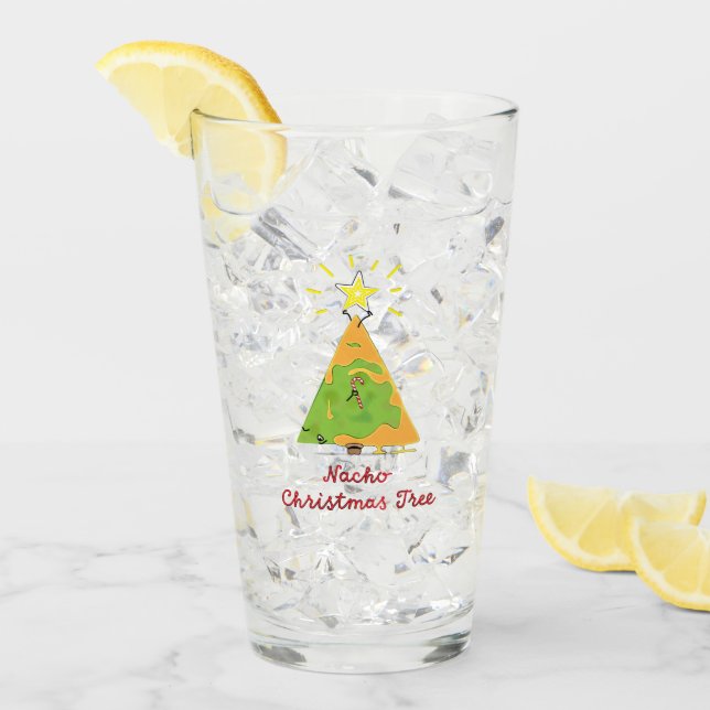 Nacho Christmas Tree Glass (Front Ice)