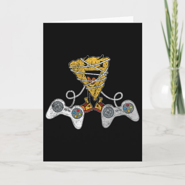 Nacho Gaming Cinco De Mayo Funny Video-game Contro Card (Front)