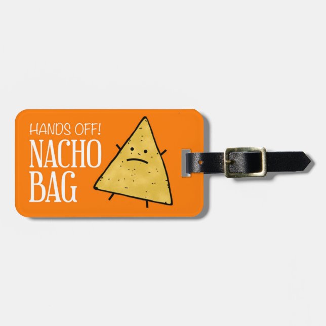 Nacho Luggage Tag (Front Horizontal)