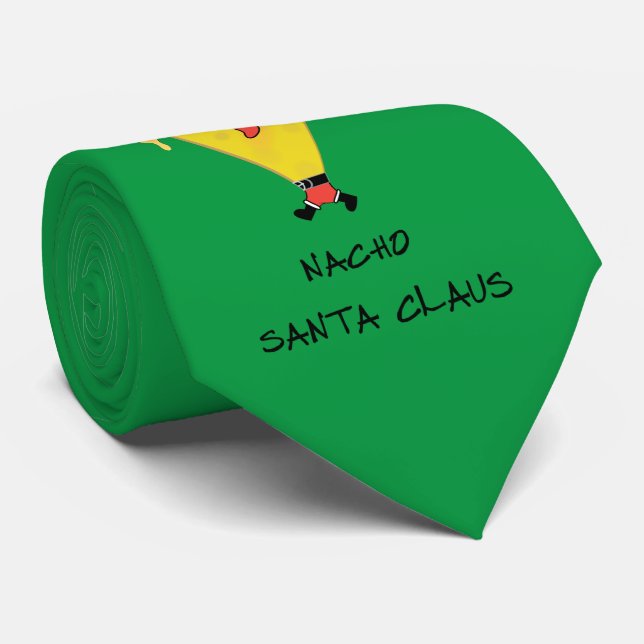 Nacho Santa Claus Neck Tie (Rolled)