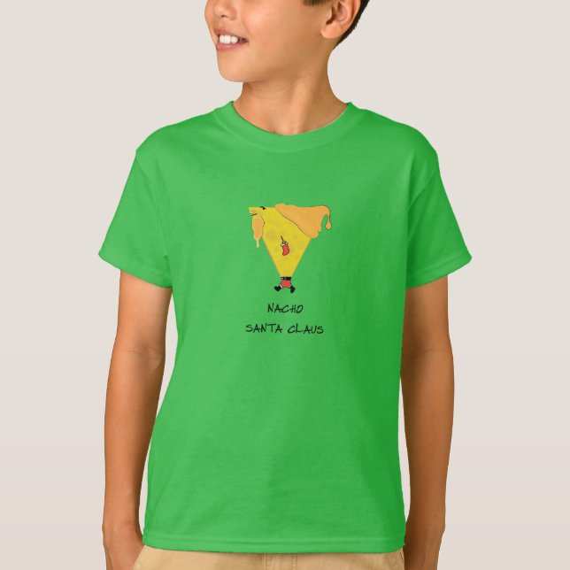 Nacho Santa Claus T-Shirt (Front)