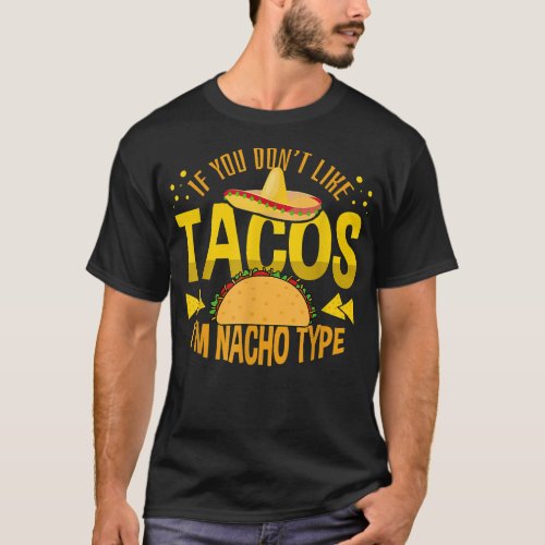Nacho squad funny Cinco de mayo  T_Shirt