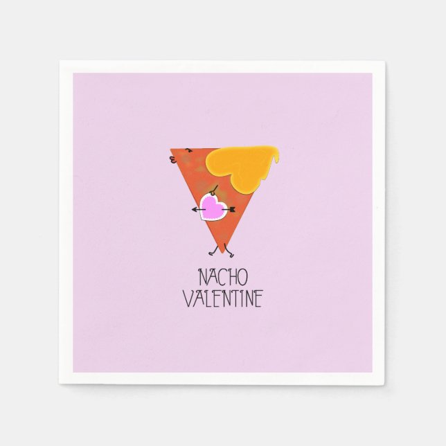 Nacho Valentine Napkins (Front)