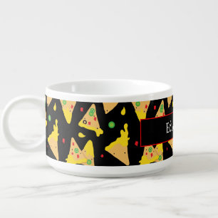 Nachos and Cheese Patterned Chili Bowl