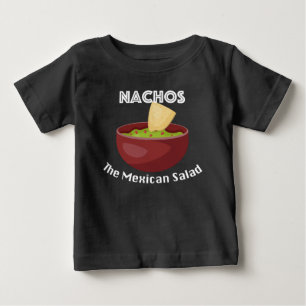 Nachos, The Mexican Salad - Baby Fine Jersey T-Shi T-Shirt