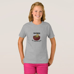 Nachos, The Mexican Salad - Girls' Basic T-Shirt