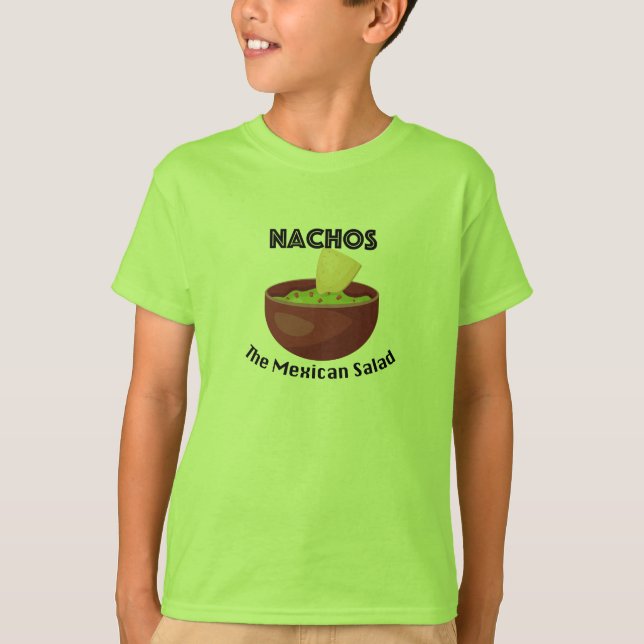 Nachos, The Mexican Salad - Kids' Basic T-Shirt (Front)