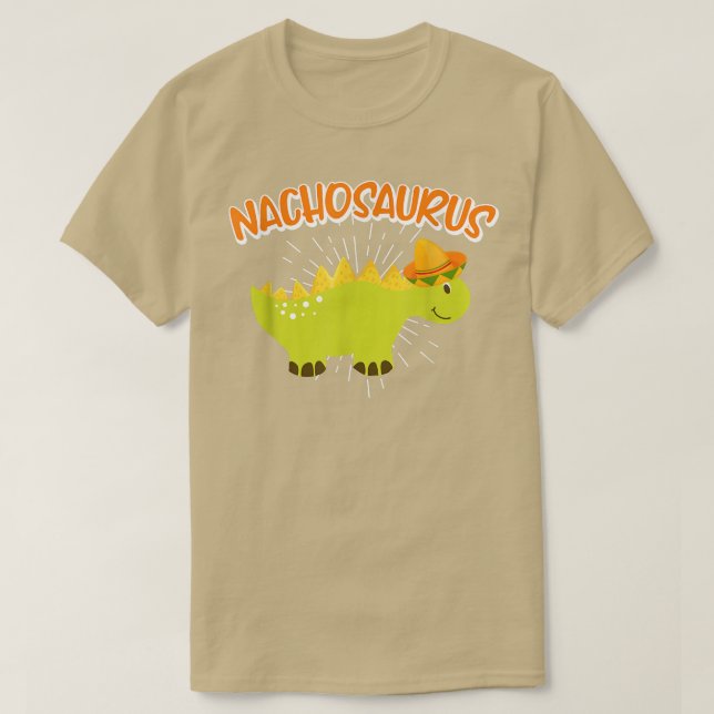 Nachosaurus Re Cinco De Mayo Meican Guacamole  T-Shirt (Design Front)
