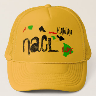 NaCL SALT WATER SURF HAWAII Trucker Hat