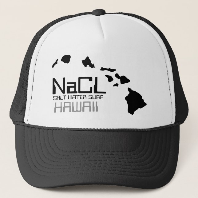 NaCL SALT WATER SURF Trucker Hat (Front)