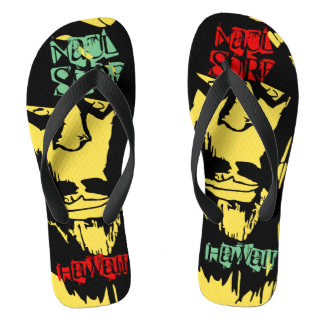 NaCL SURF HAWAII RASTA Flip Flops