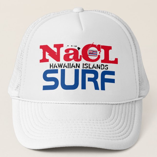 NaCL SURF HAWAII Trucker Hat (Front)