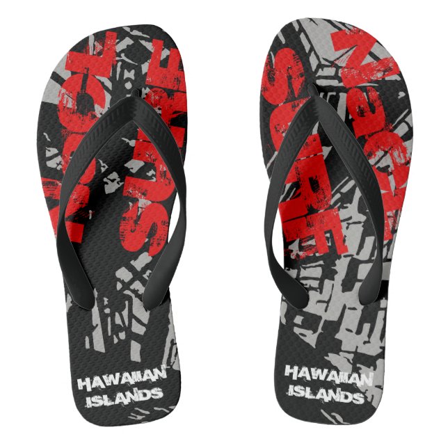 NaCL SURF HAWAIIAN ISLANDS Flip Flops (Footbed)