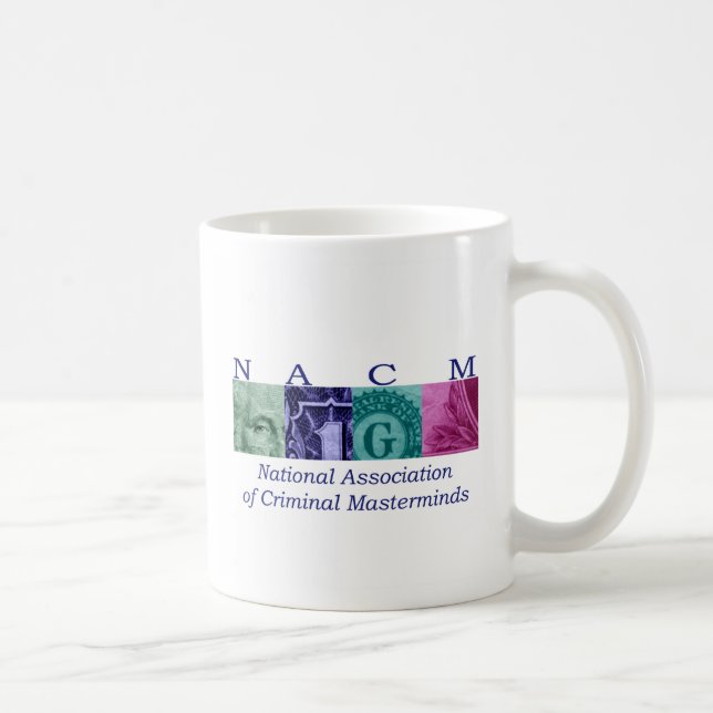 NACM - Criminal Mastermind Mug (Right)