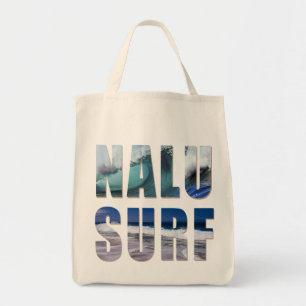 Nacu-Surf Tropical Waves Beach Bag