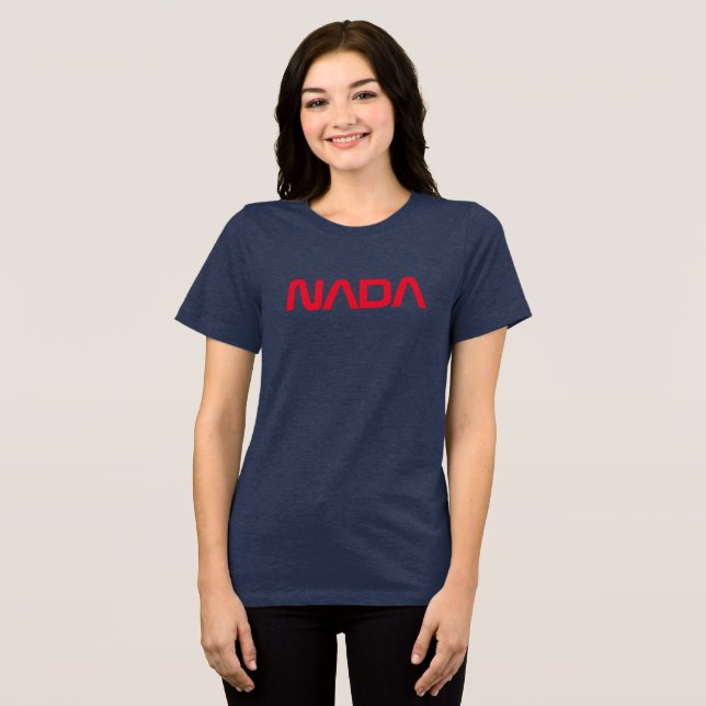 NADA Neurodiversity ADHD Autism Self-Care Tri-Blend Shirt (Front Full)