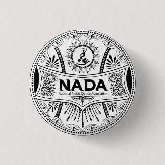 NADA ORIENTAL STYLE 1.25" ROUND BADGE BUTTON