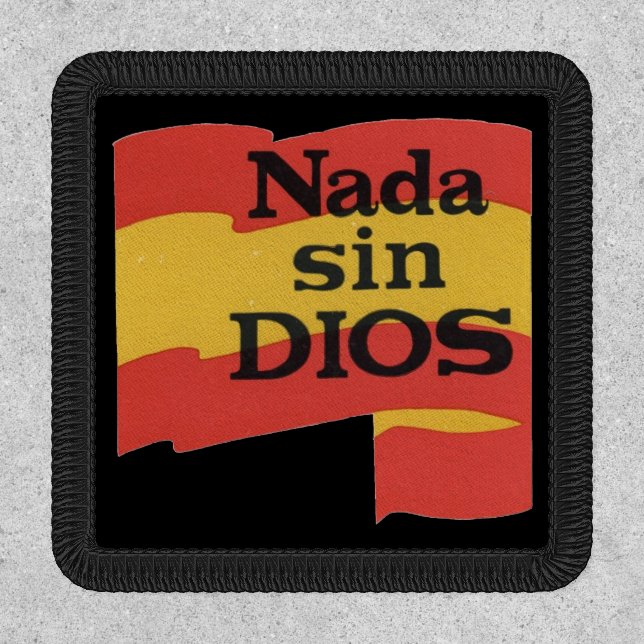 NADA SIN DIOS PATCH (Front)