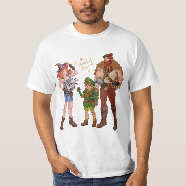 " Naddpod fanart  D&d dungeons and dragons" T-Shirt (Front)