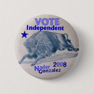 Nader/Gonzalez 2008 Buffalo Button