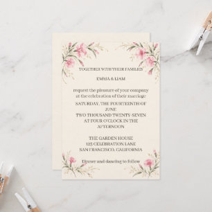 Nadeshiko Wedding Invitation