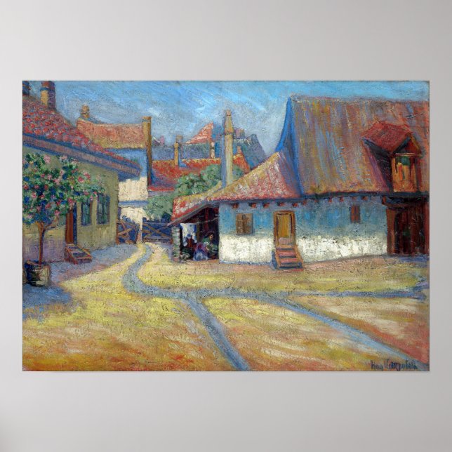 Nadežda Petrović Belgrade Suburb Poster (Front)