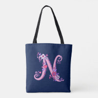 Nadia name and meaning monogram bag Zazzle