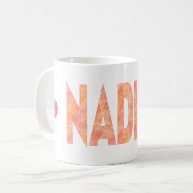 Nadine mug (Front Left)