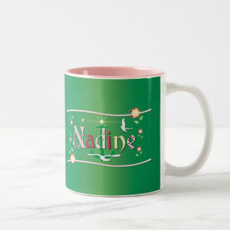 Nadine Two-Tone Coffee Mug