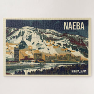 Naeba 苗場 Niigata 新潟 2 - Jigsaw Puzzle 1014
