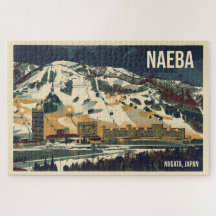 Naeba Niigata, Japan 1 - Jigsaw Puzzle 1014
