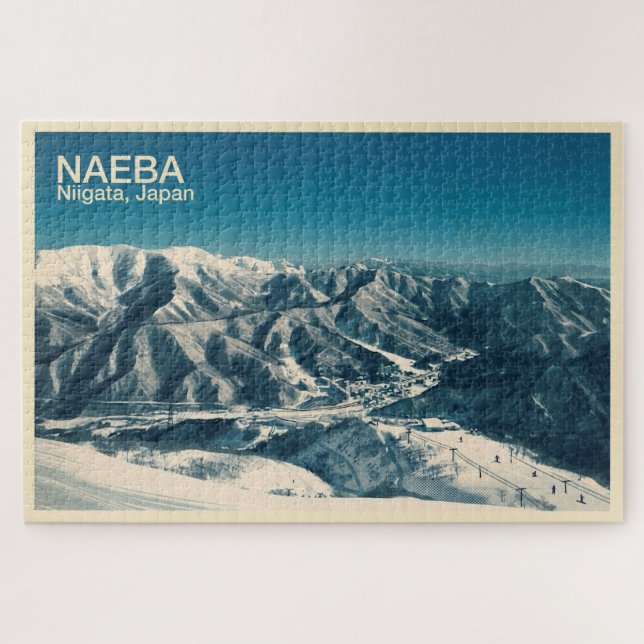 Naeba Niigata, Japan 2 - Jigsaw Puzzle 1014 (Horizontal)