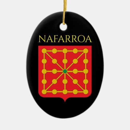 Nafarroa Ceramic Ornament